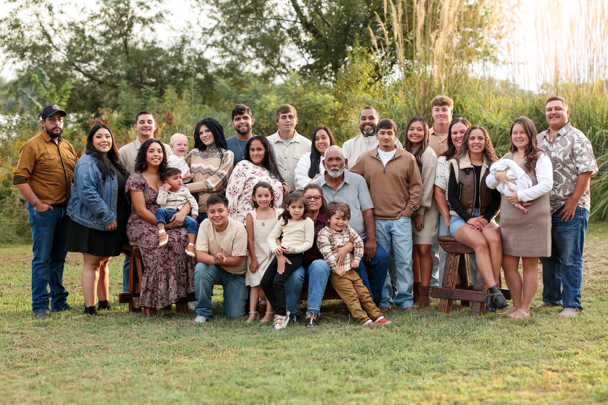 Extended family photo